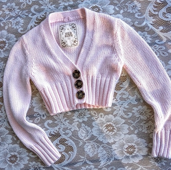 Old Navy Other - Old Navy Kids Pink  Cardigan Sweater